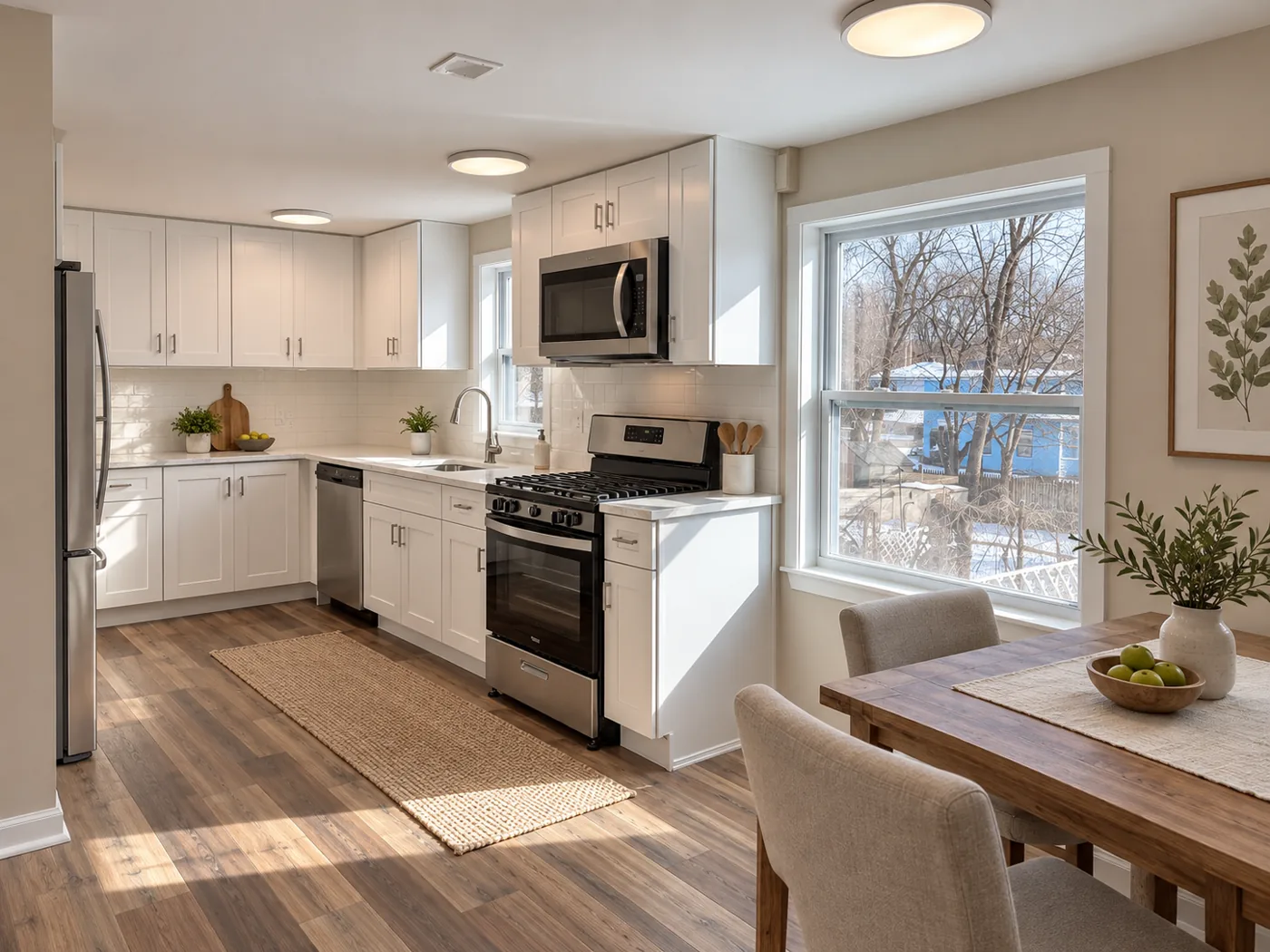 Economy conceptual kitchen renovation for 13 Cobblewood Road