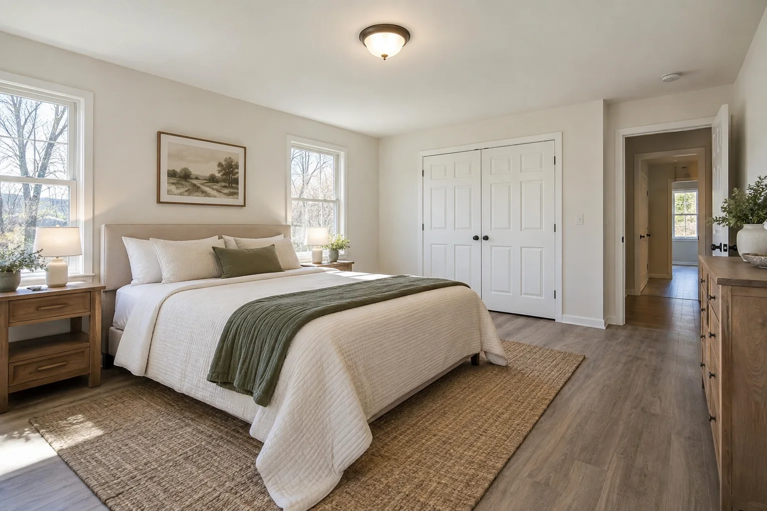 Economy conceptual bedroom renovation for 150 Rockport Road