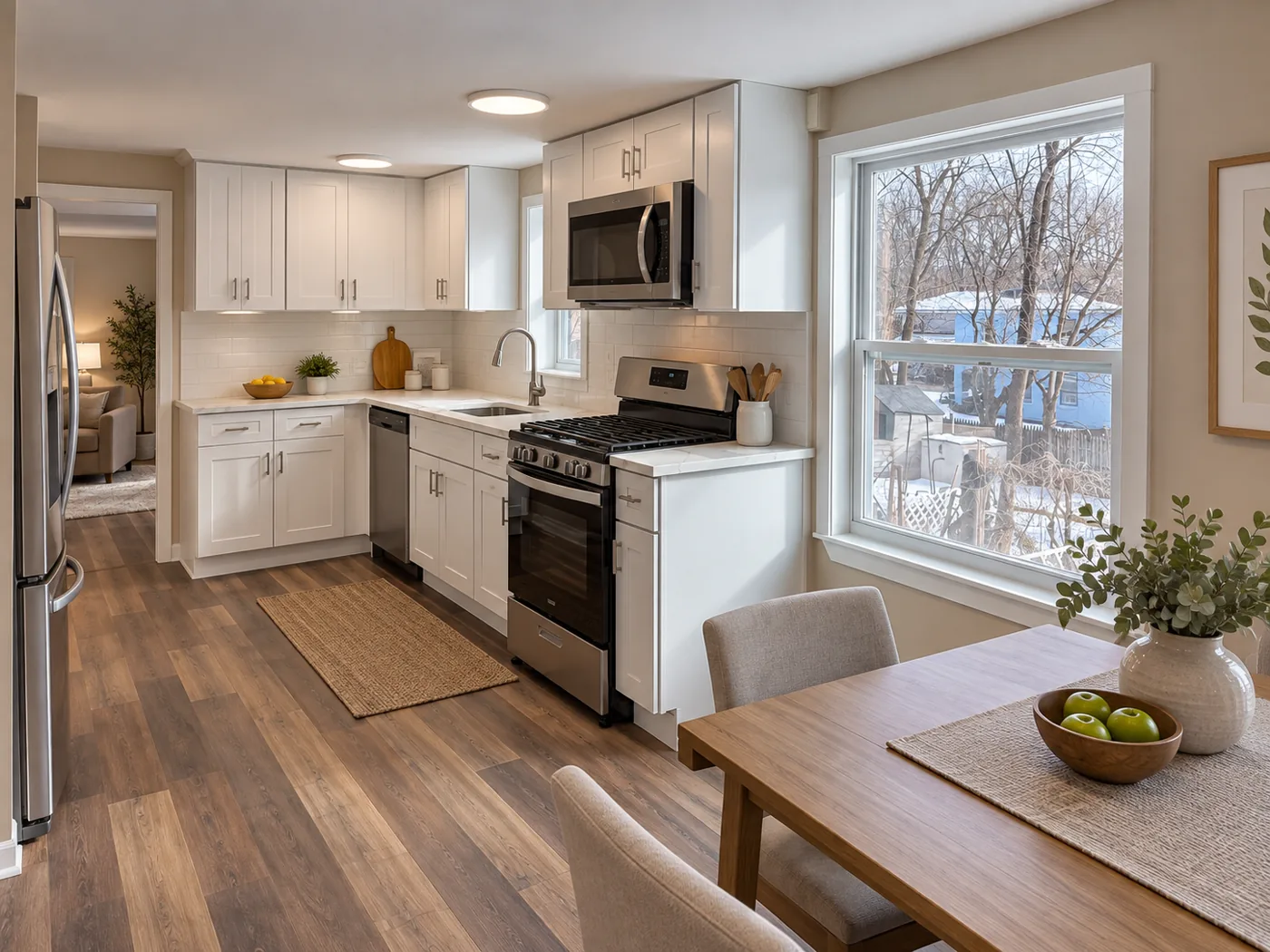 Economy conceptual kitchen renovation for 18 Hillcrest Drive
