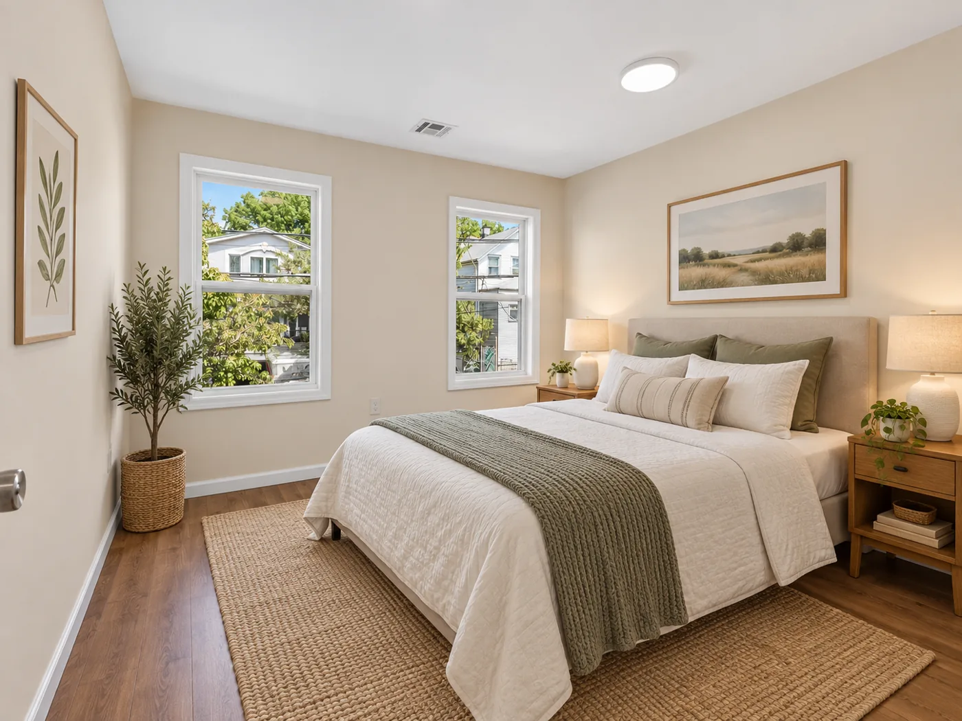 Economy conceptual bedroom renovation for 235 Parkside Avenue