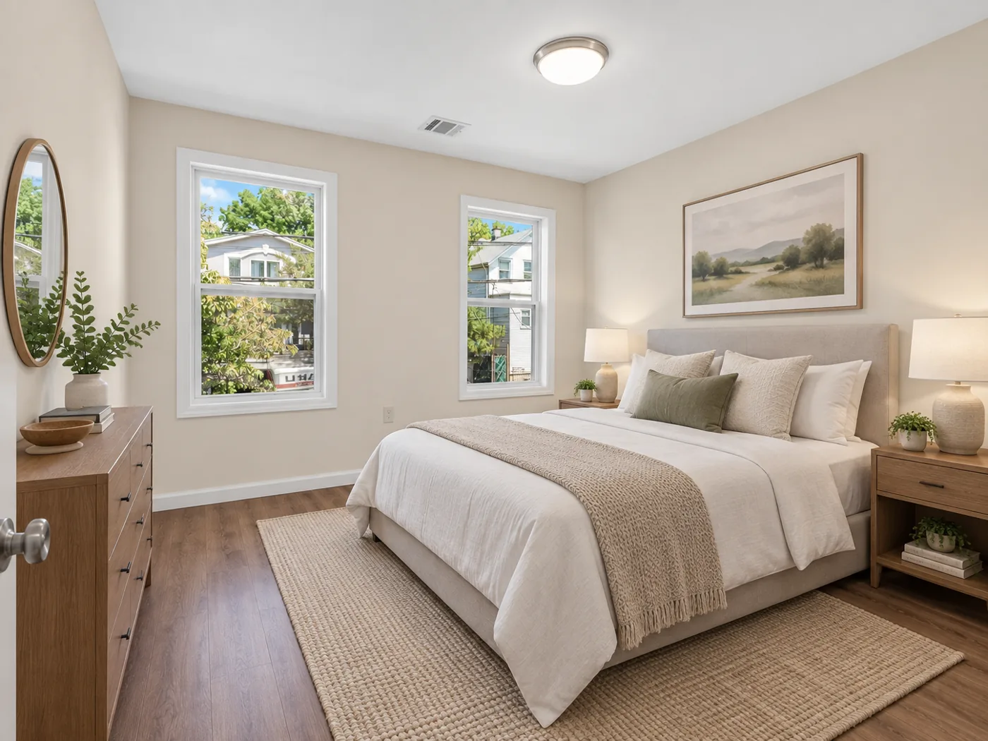 Economy conceptual bedroom renovation for 3 Lisa Court